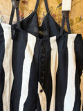 Archivio J.M. Striped Trousers With Suspenders