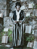 Archivio J.M. Striped Trousers With Suspenders