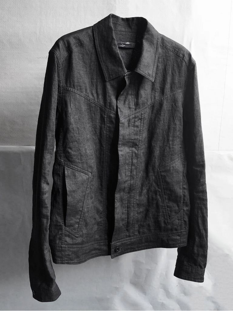 Blackmerle Trucker Jacket Ink Coat