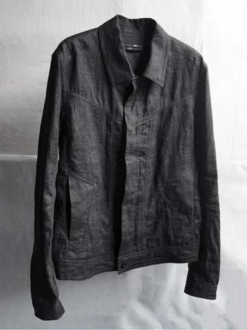 Blackmerle Trucker Jacket Ink Coat