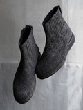 Blackmerle Split Boots Grey