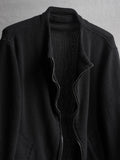 Blackmerle Front Neck Jacket
