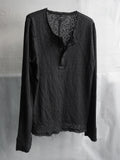 Blackmerle Henley Long Sleeve