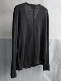 Blackmerle Henley Long Sleeve