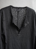 Blackmerle Henley Long Sleeve