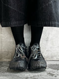 Culture Of Brave Melt Clash Low Sneakers Black