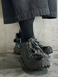 Culture Of Brave Melt Clash Low Sneakers Black