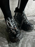 Culture Of Brave Melt Clash Low Sneakers Black