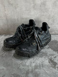 Culture Of Brave Melt Clash Low Sneakers Black