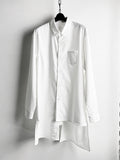 Depression Asymmetric White Shirt