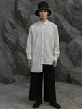 Depression Asymmetric White Shirt