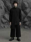 Depression Asymmetric Black Shirt