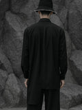 Depression Asymmetric Black Shirt