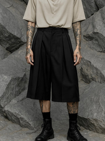 Depression Wide Leg Skorts