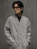 Depression Gray Kimono Blazer