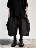 Depression Geometric Baggy Pants