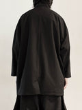 Depression Black Kimono Blazer
