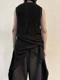 Depression Blackwood Adjustable Long Tank Top