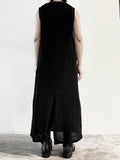 Depression Blackwood Adjustable Long Tank Top
