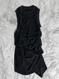 Depression Blackwood Adjustable Long Tank Top