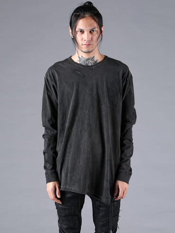 D.hygen Soft Cotton Jersey Side Zip T-shirt