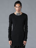 D.Hygen Modal Cotton Ribbed Rib Long Sleeve T-shirt