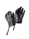 D.Hygen Horse Leather Zipped Gloves