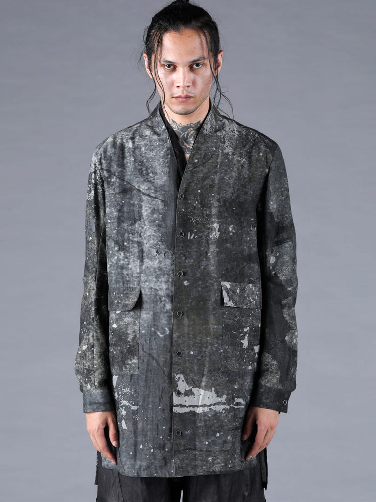 Dhygen Inkjet Print Long Shirt