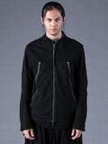 Dhygen Distressed Jacquard Single Rider Jacket