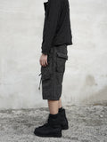Blackmerle Fatigue Shorts Slab Grey