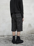 Blackmerle Fatigue Shorts Slab Grey