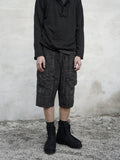 Blackmerle Fatigue Shorts Slab Grey