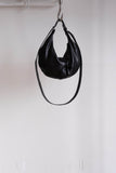 0.Hide Pleated Sling Bag