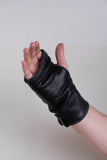 0.Hide Mitten Gloves Raw Wool