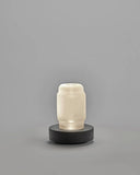 Serax Vase/Table Lamp Black White Luce