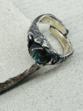 Gaspard Hex Labradorite Ring
