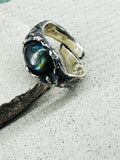 Gaspard Hex Labradorite Ring