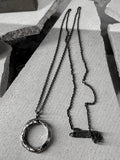 Gaspaard Hex Crowned Ourboros Necklace