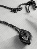 Gaspard Hex Quartz inclusion Necklace M