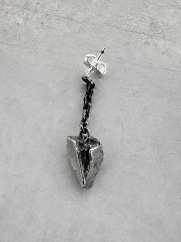 Gaspard Hex Monolith Chain Earring