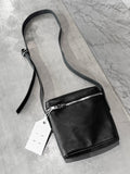 Guidi C3 Zipped leather Crossbody Bag