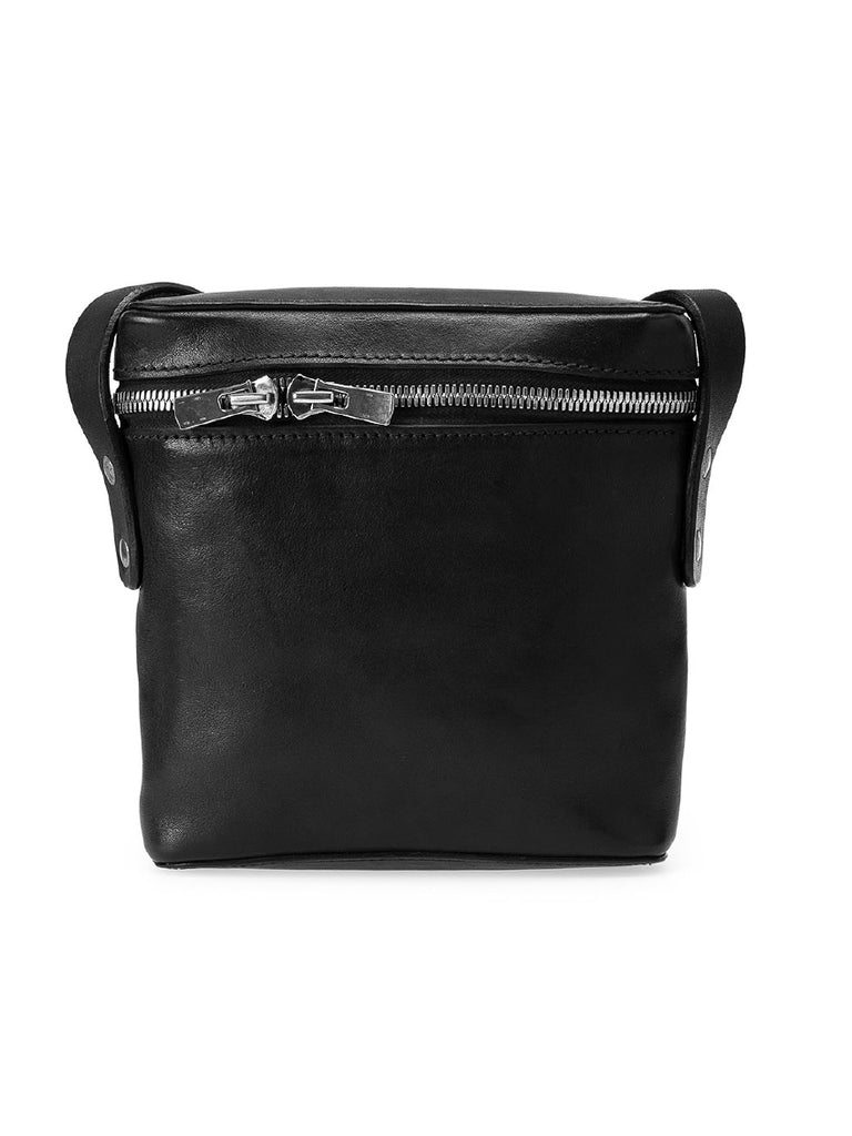 Guidi C3 Zipped leather Crossbody Bag