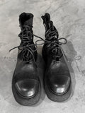 Guidi 525VPW Army Laced Up Patchwork Boots