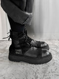 Guidi 525VPW Army Laced Up Patchwork Boots