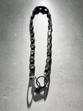 Guidi HB03 Rivetted Leather Wallet Chain