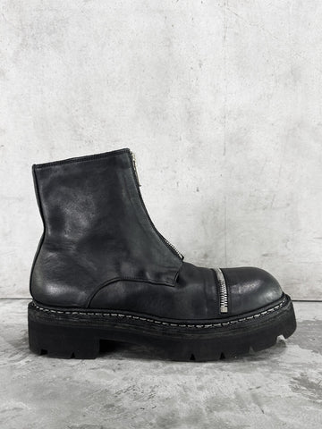 Guidi GRTR Daddy Front Zip Boots
