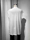 Rick Owens Luxor Tears Riboon Jumbo Sleeveless Tee