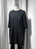 Rick Owens Luxor Penta Patchwork Seams Jumbo SS Tee