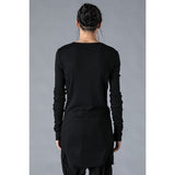 D.Hygen Modal Cotton Ribbed Rib Long Sleeve T-shirt