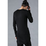 D.Hygen Modal Cotton Ribbed Rib Long Sleeve T-shirt